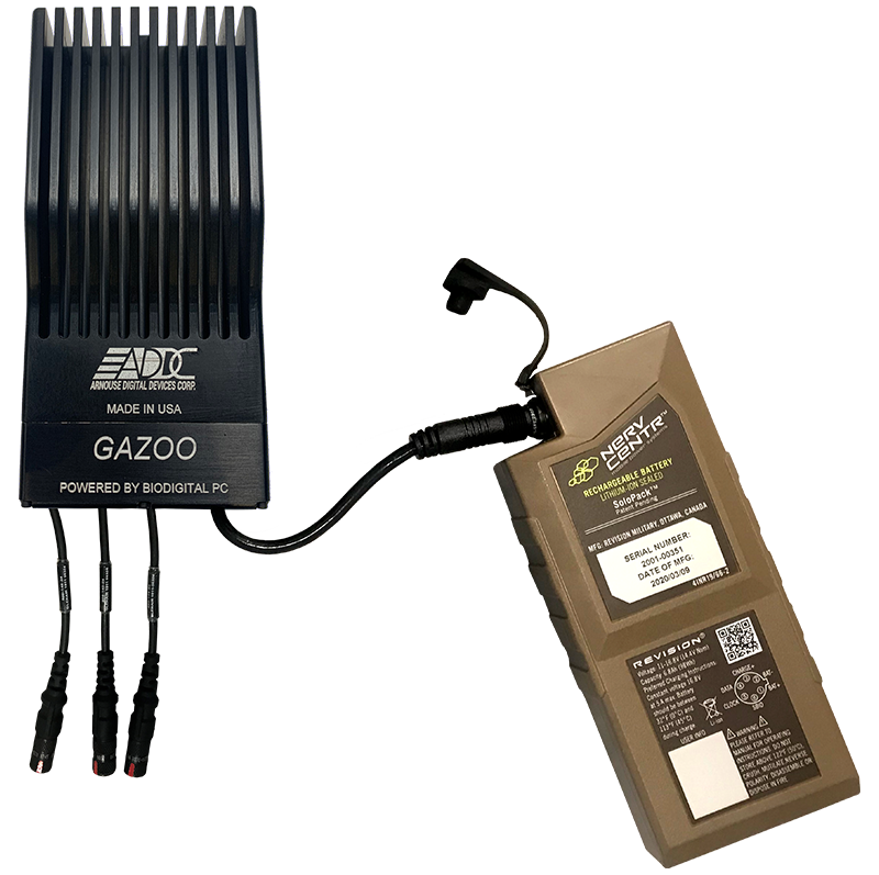 gazoo with battery connected